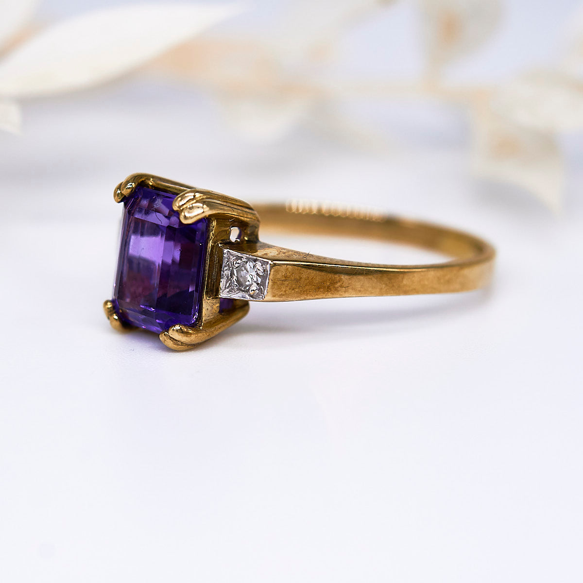 OH LILA. 8K - Amethyst - Diamant